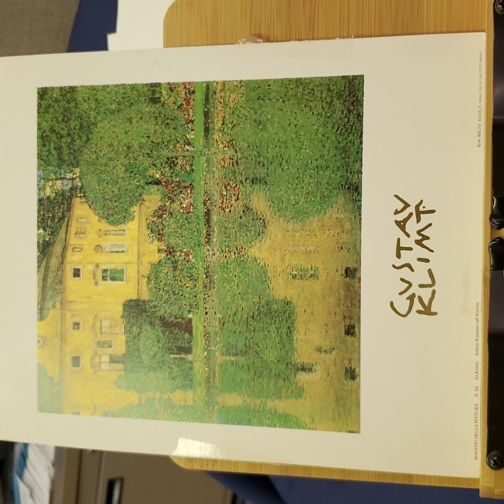 Schloss Kammer On The Attersee II Gustav Klimt Painting Art Print